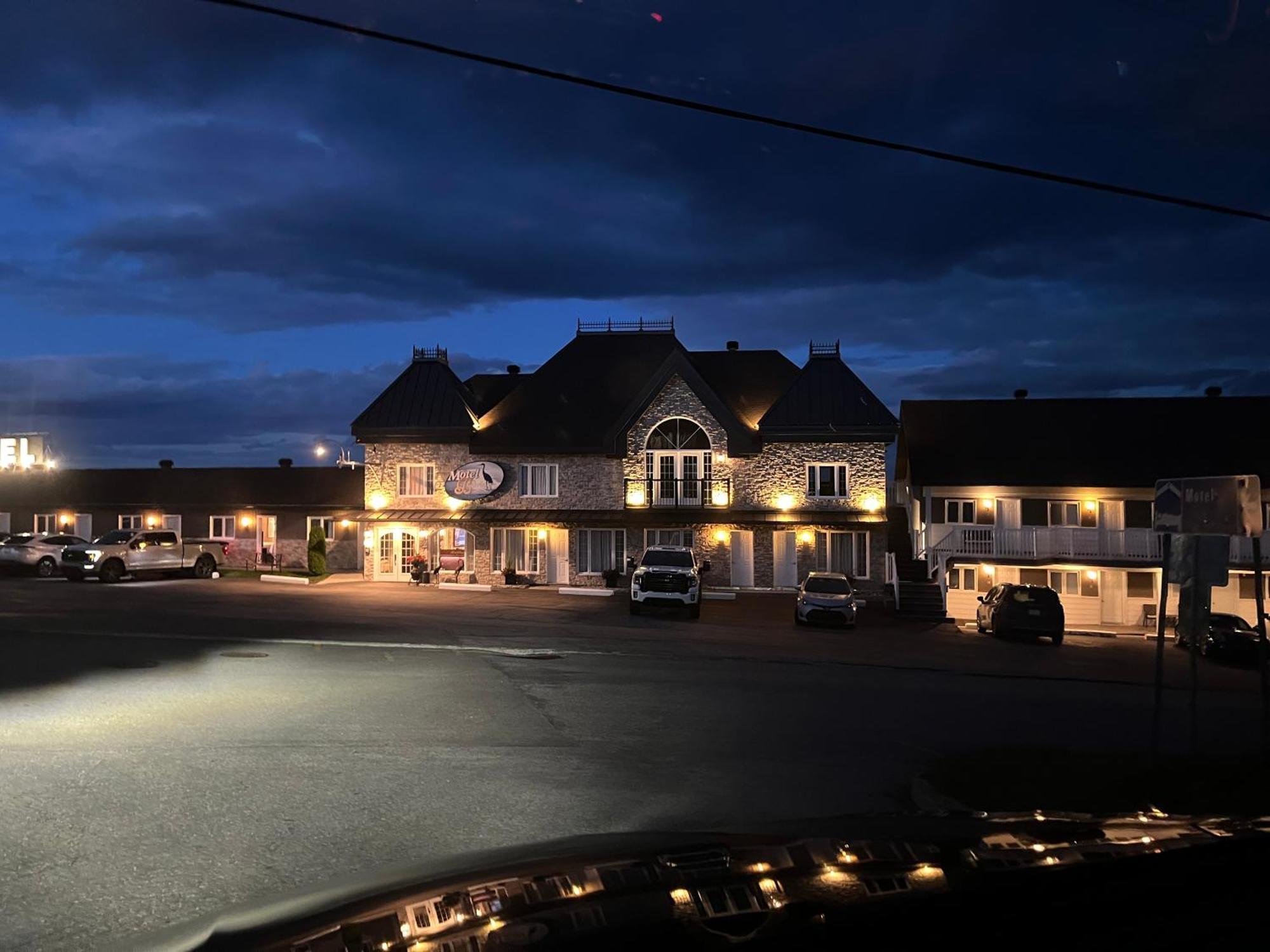 Motel Vue Belvedere Saint-Siméon Exteriér fotografie