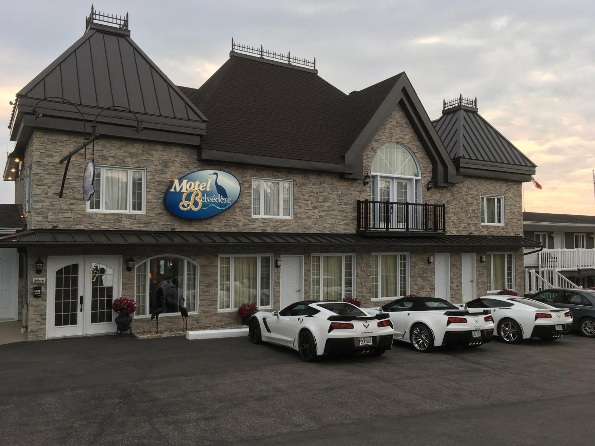 Motel Vue Belvedere Saint-Siméon Exteriér fotografie