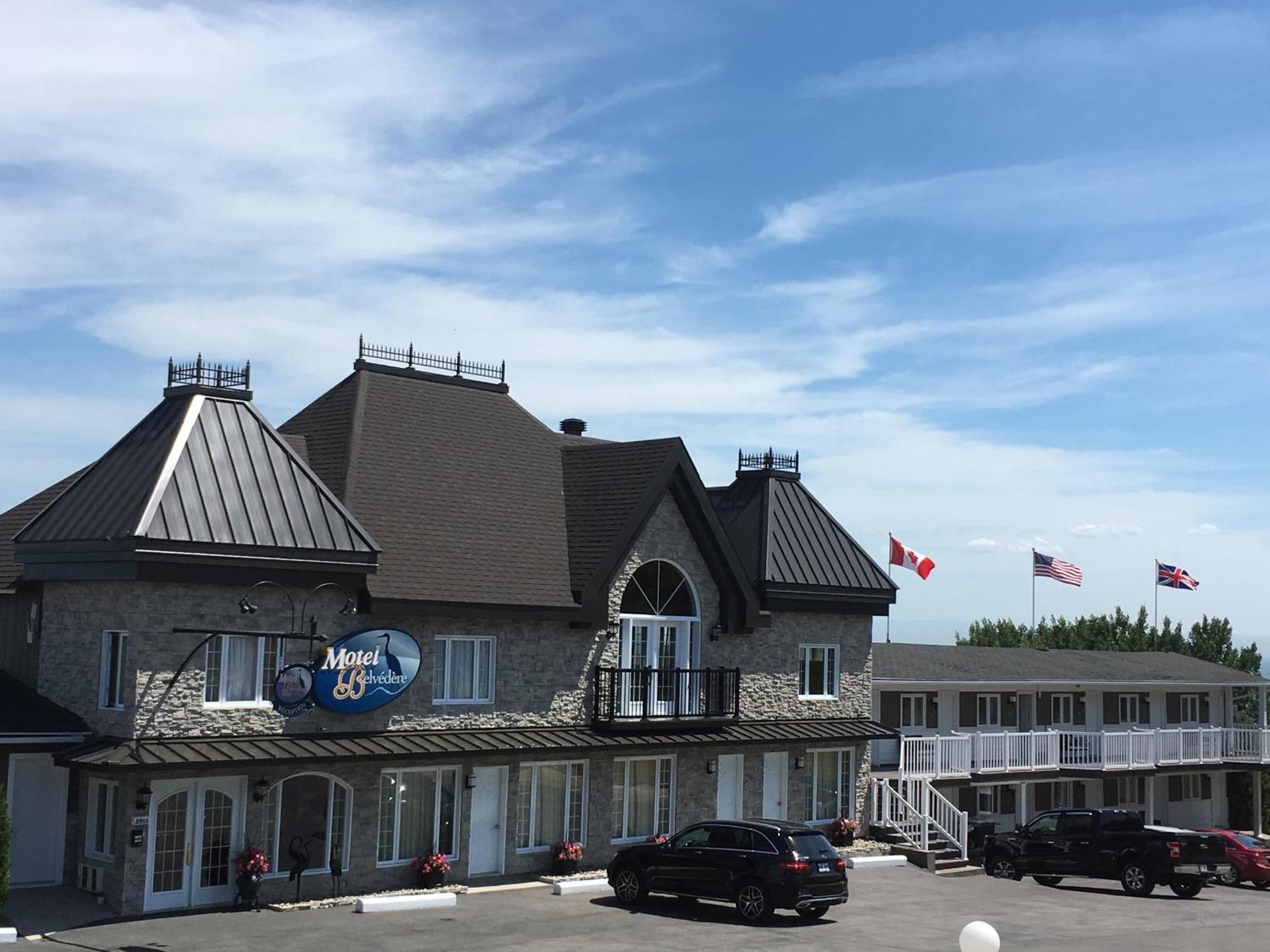 Motel Vue Belvedere Saint-Siméon Exteriér fotografie