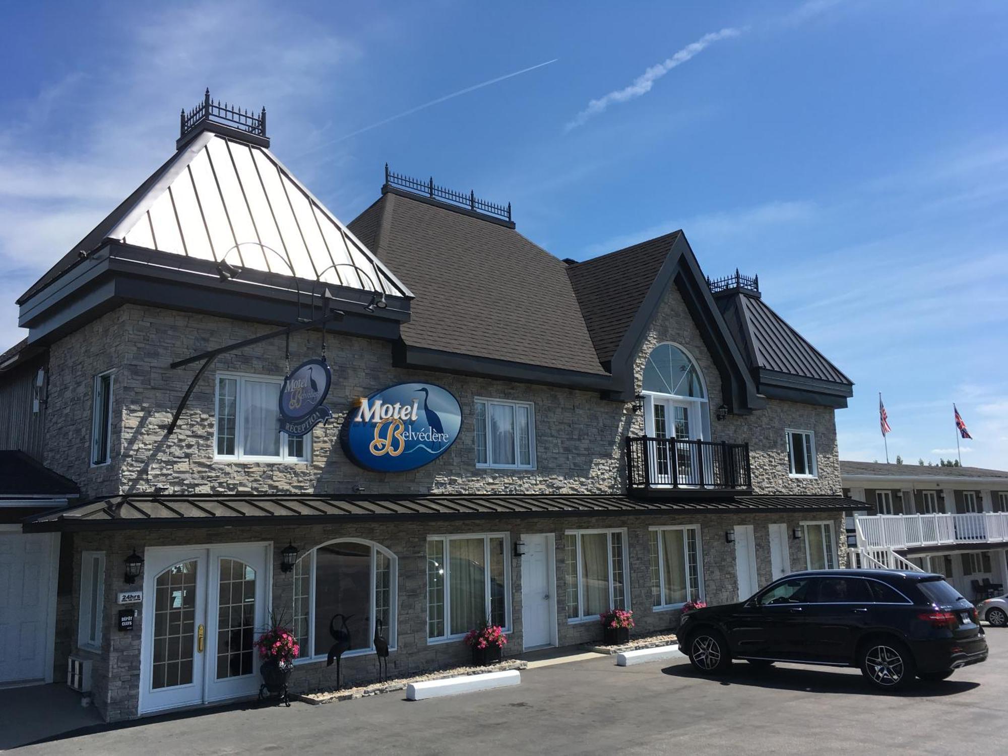 Motel Vue Belvedere Saint-Siméon Exteriér fotografie