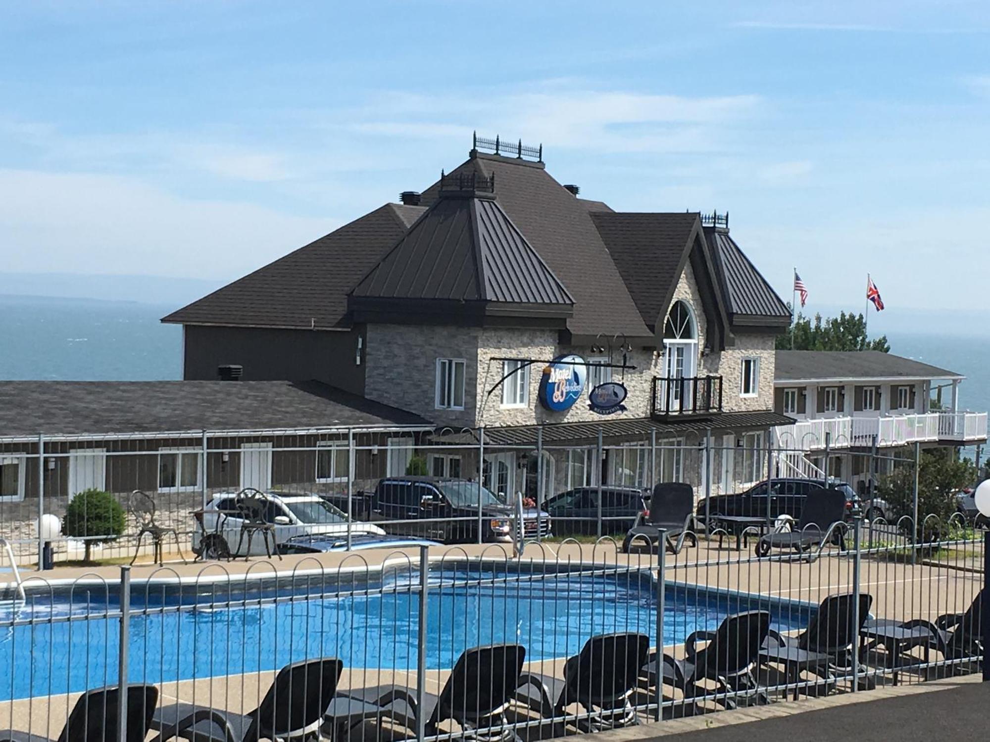 Motel Vue Belvedere Saint-Siméon Exteriér fotografie