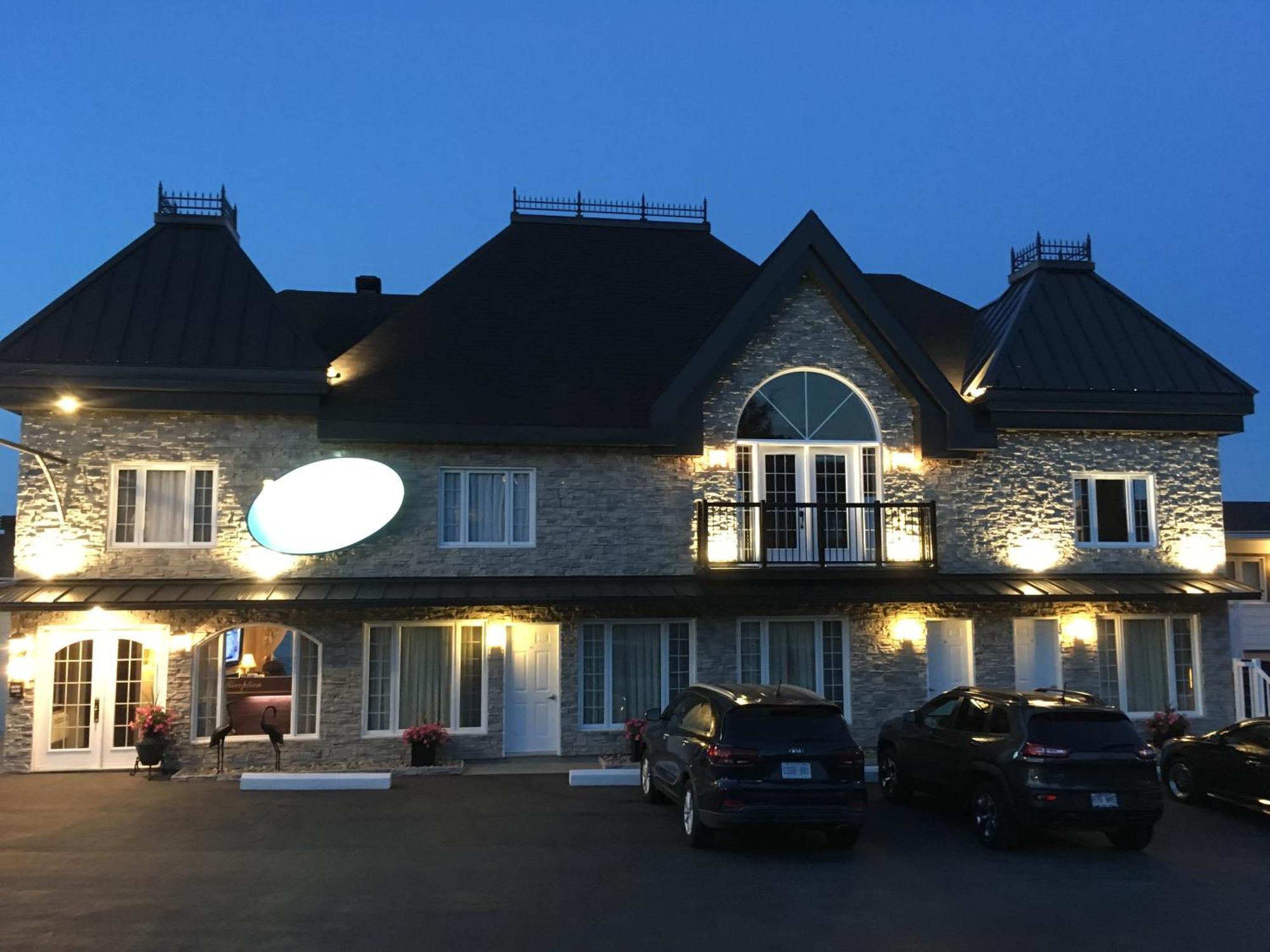 Motel Vue Belvedere Saint-Siméon Exteriér fotografie