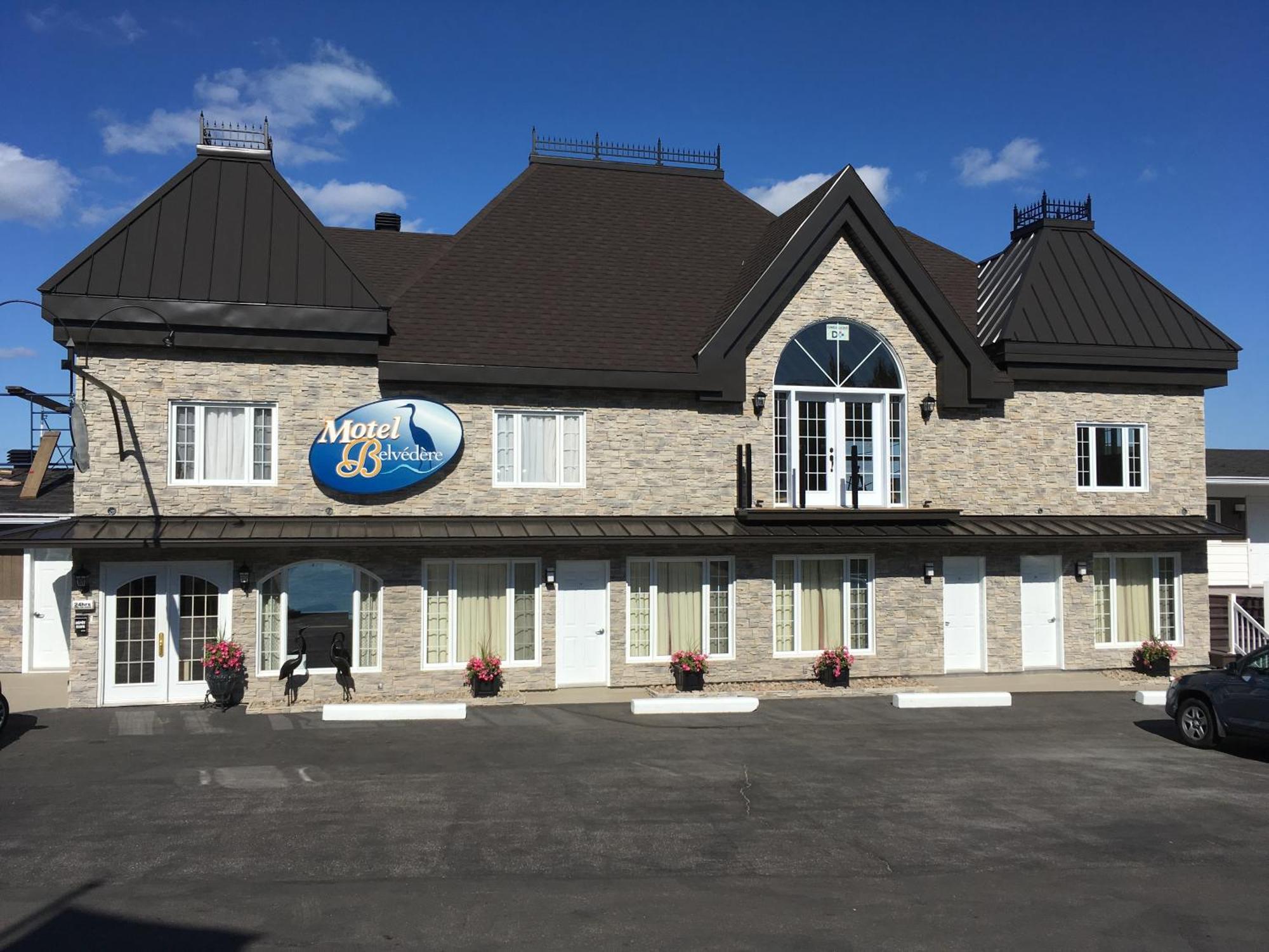 Motel Vue Belvedere Saint-Siméon Exteriér fotografie