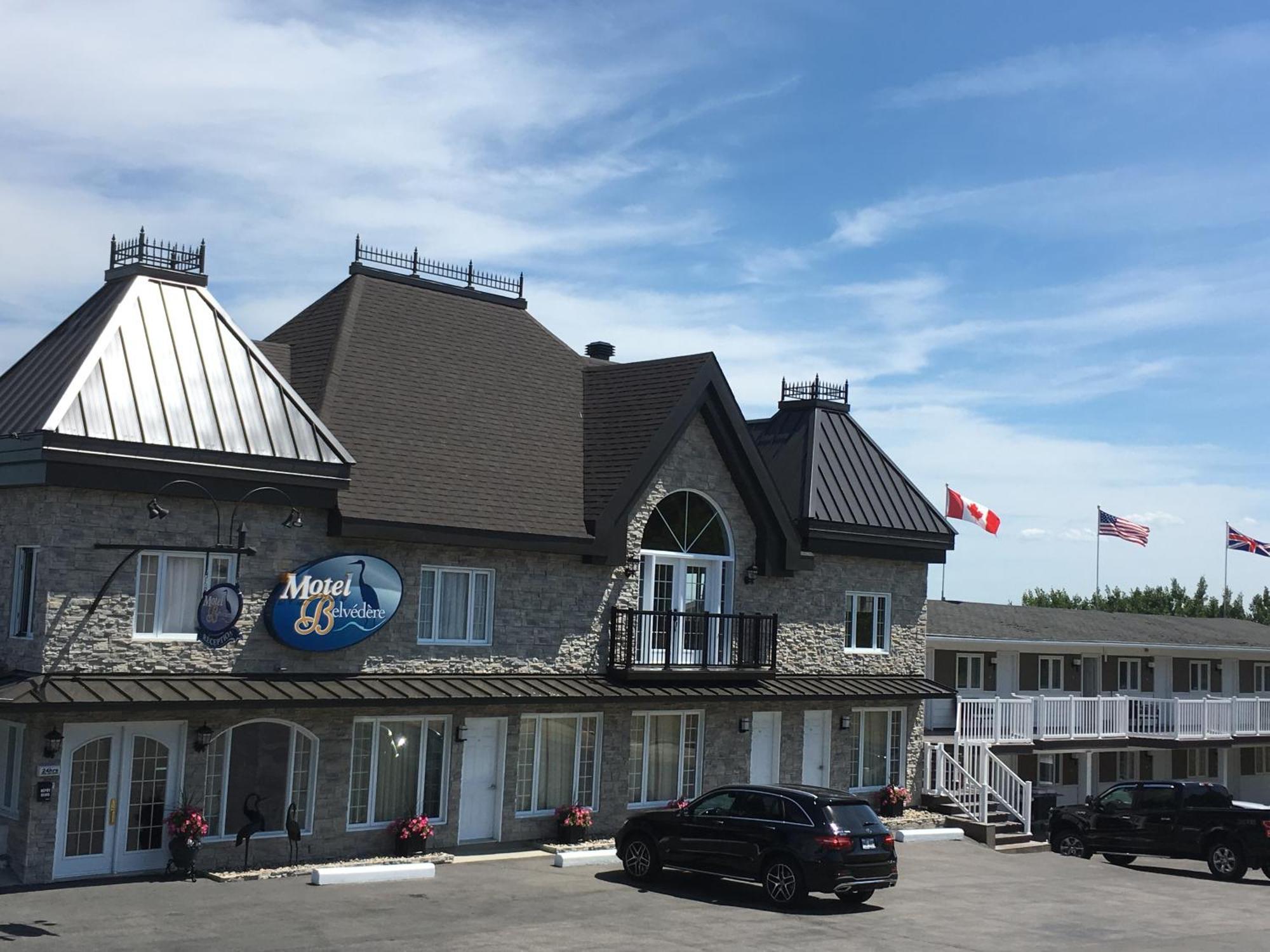Motel Vue Belvedere Saint-Siméon Exteriér fotografie