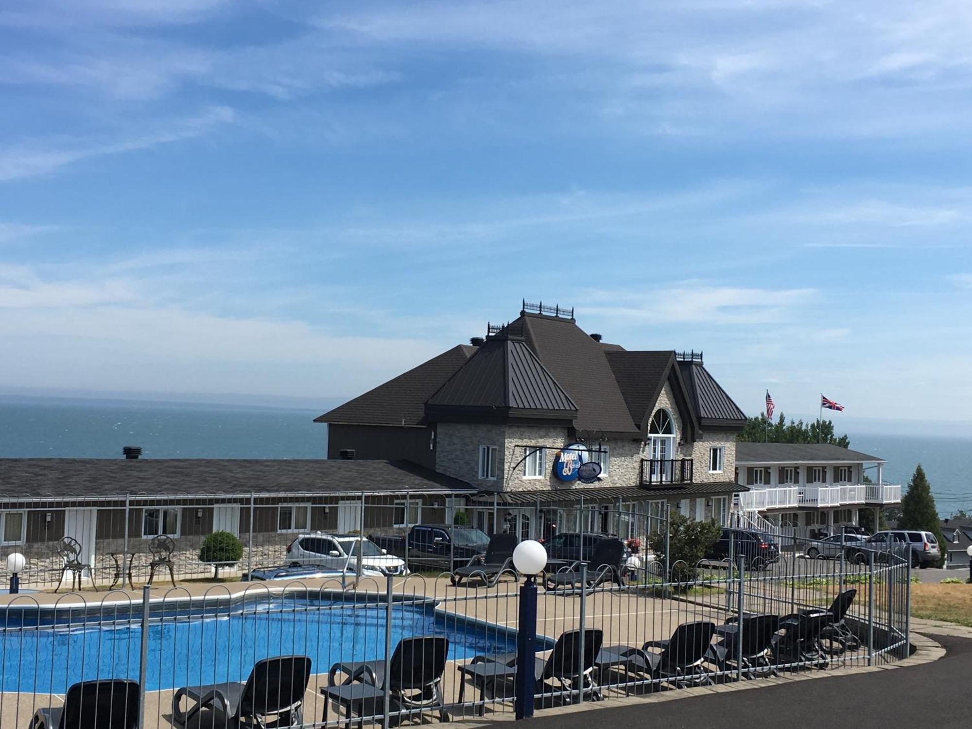 Motel Vue Belvedere Saint-Siméon Exteriér fotografie