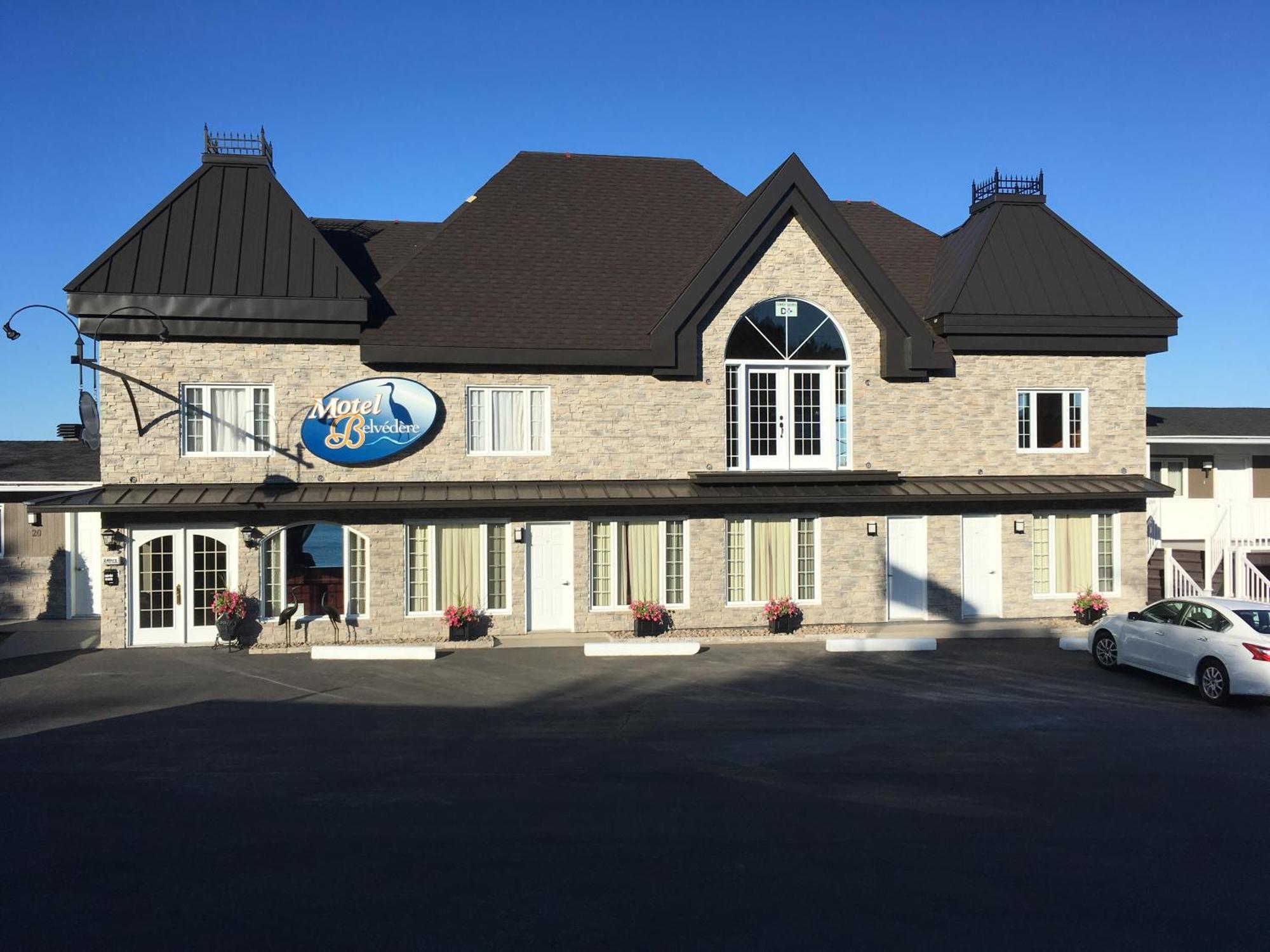 Motel Vue Belvedere Saint-Siméon Exteriér fotografie