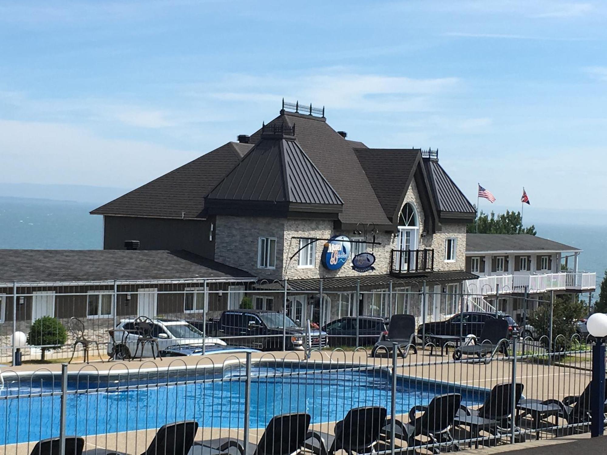 Motel Vue Belvedere Saint-Siméon Exteriér fotografie