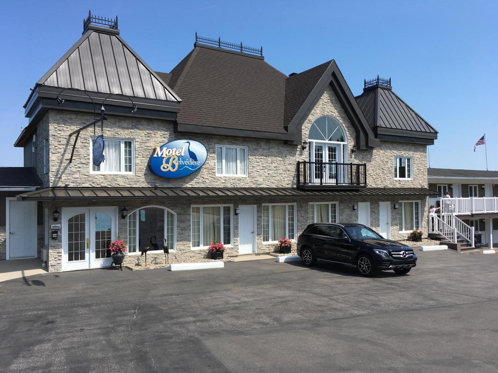Motel Vue Belvedere Saint-Siméon Exteriér fotografie